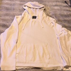 Abercrombie & Fitch Classic White Hoodie